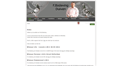 Desktop Screenshot of fredbodevingduiven.nl